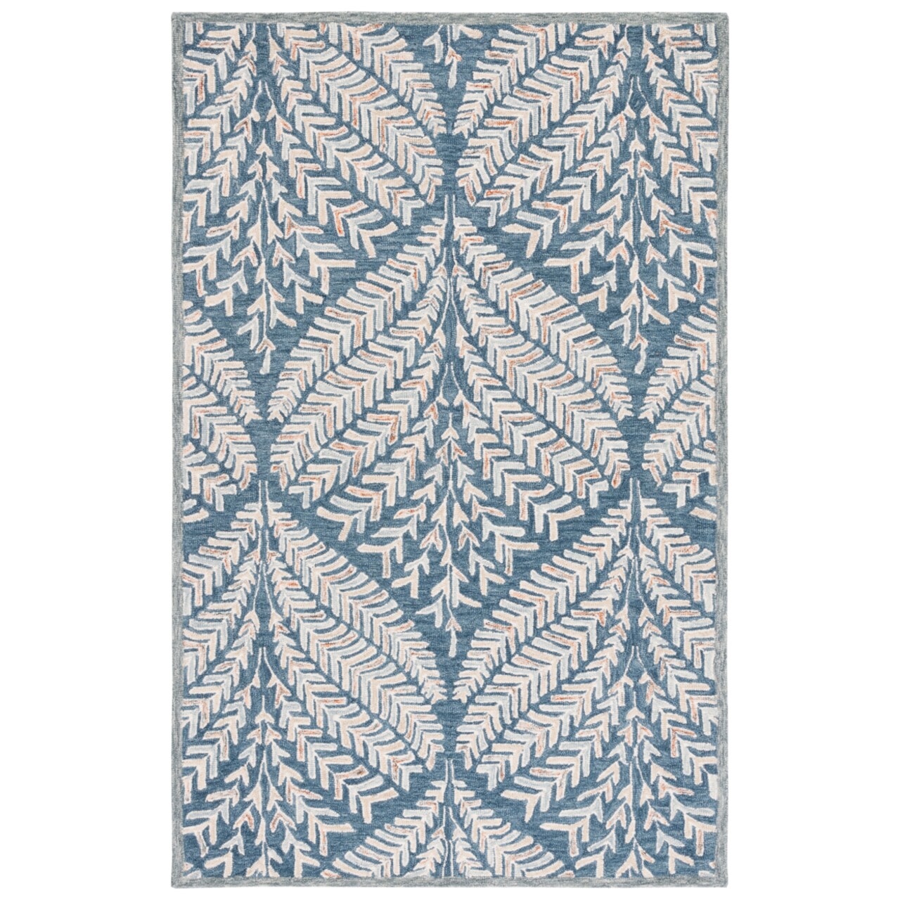 Safavieh Capri Cpr208F Handmade Grey / Ivory Rug Hand Tufted Area Rug Carpet